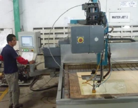 Our Facility water jet - high accuracy cutting and drilling water jet  high accuracy cutting and drilling